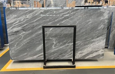 Lastra di marmo grigio spazio